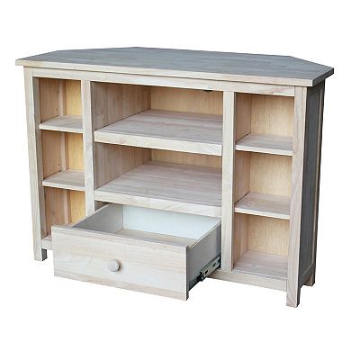 International Concepts Unfinished 6-Shelf Storage Cabinet