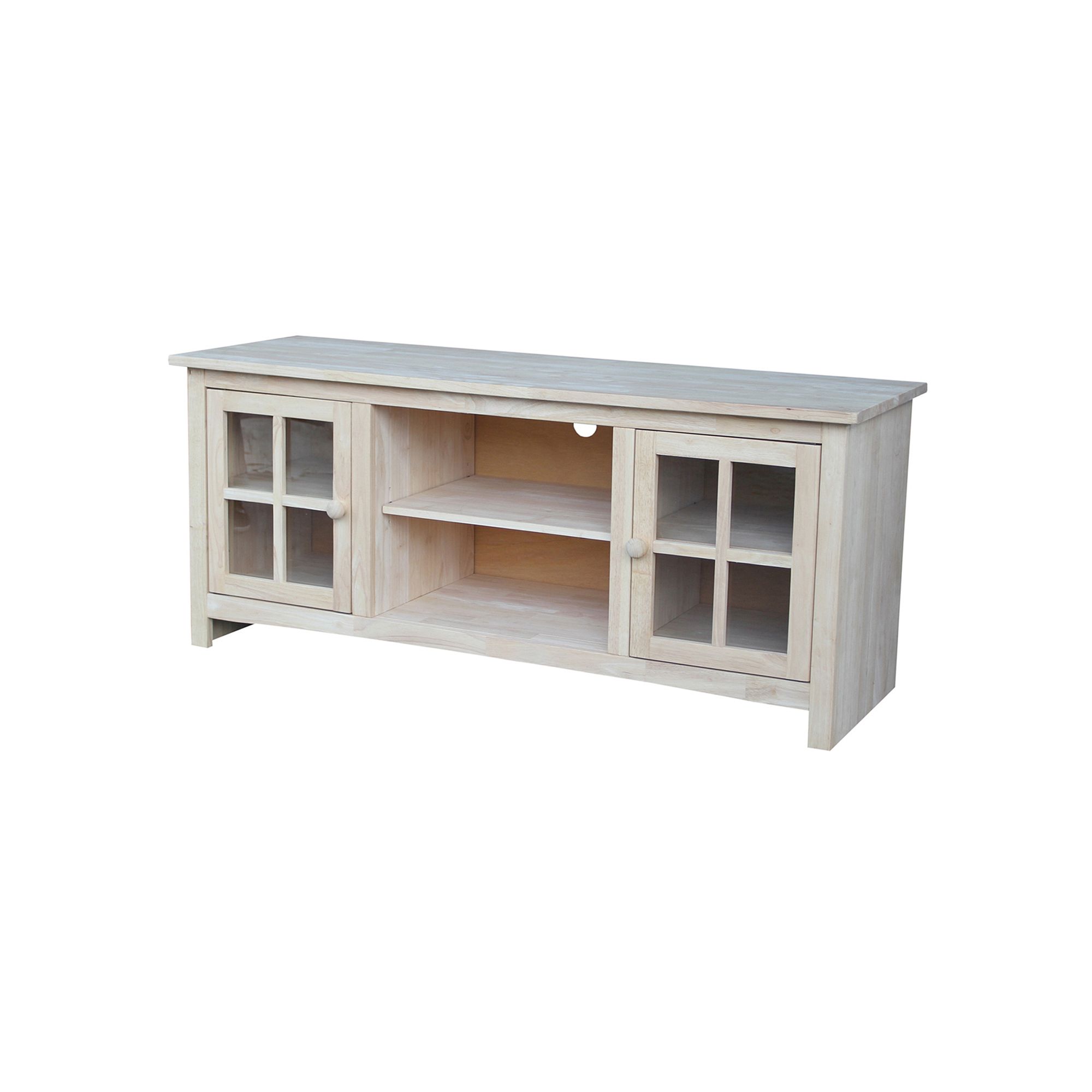 International Concepts Franklin TV Stand, Brown