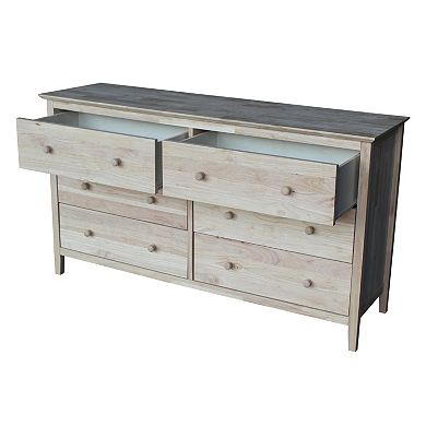 International Concepts 6-Drawer Dresser