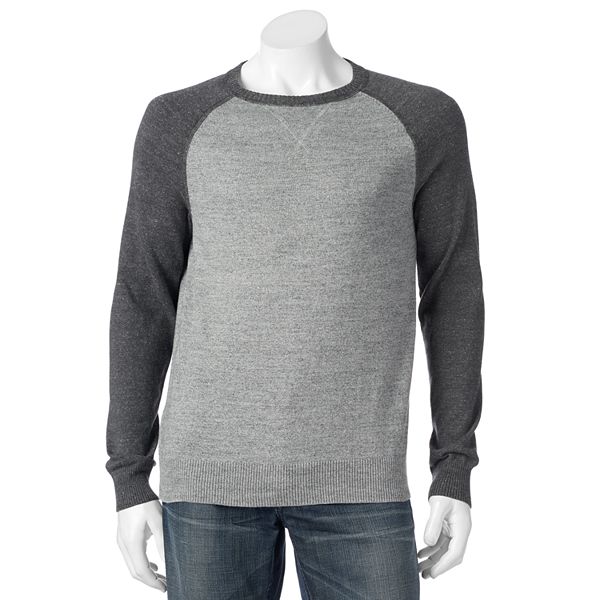 Men's Sonoma Goods For Life® ¨ Classic-Fit Colorblock Raglan Sweater