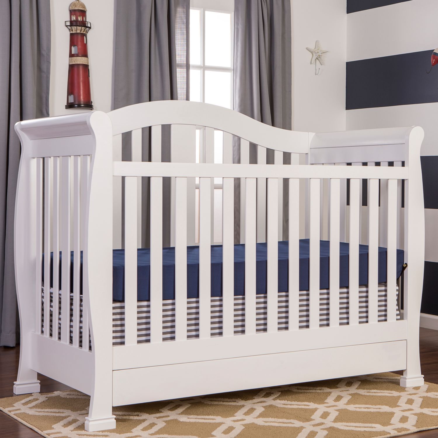 convertible crib with storage