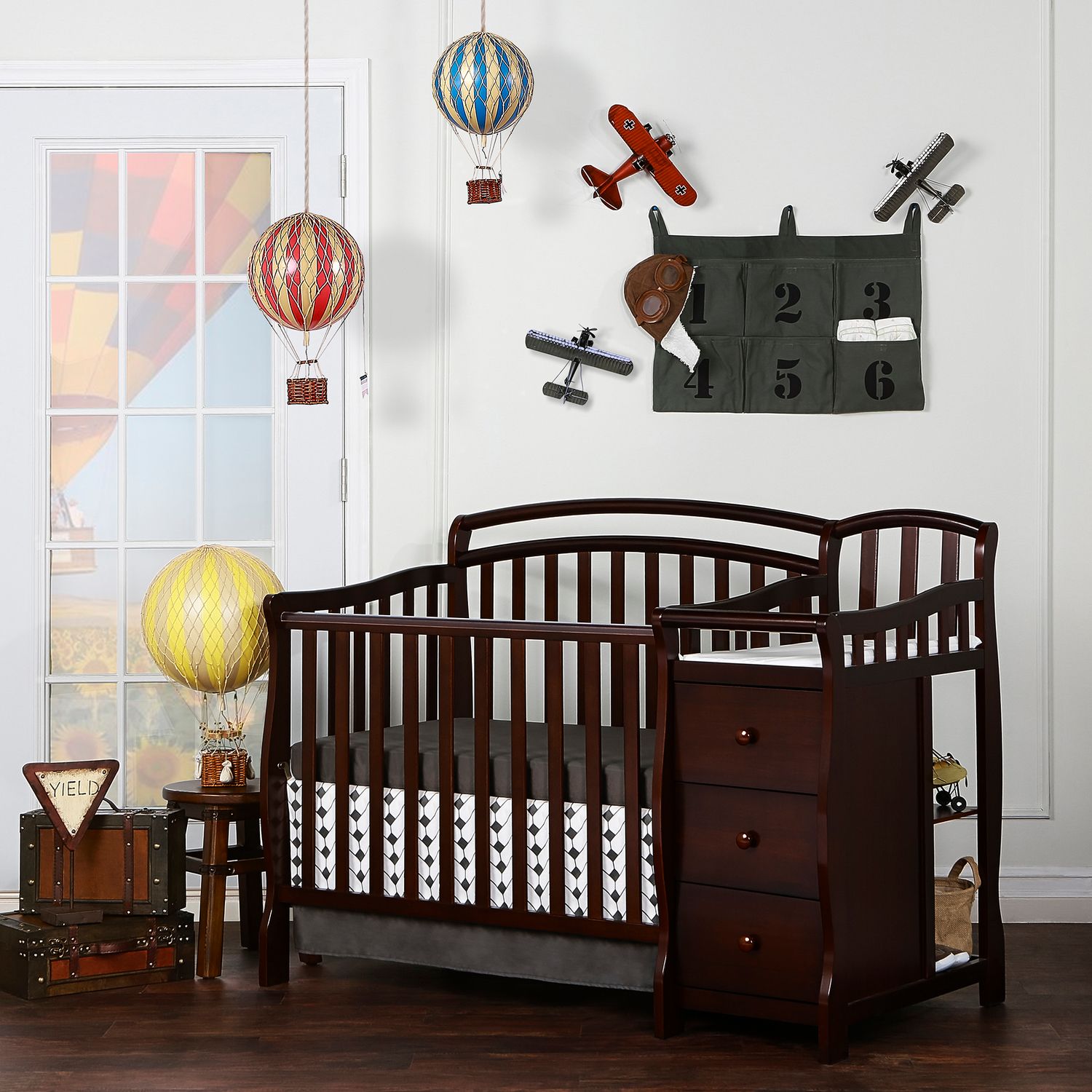 dream on me 4 in 1 convertible mini crib