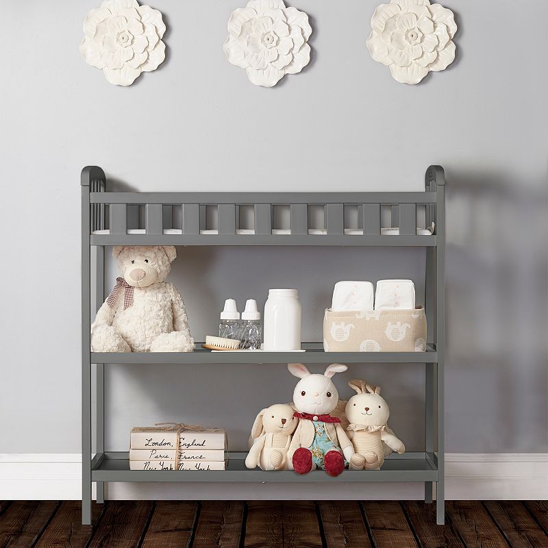 Dream On Me, Emily Changing Table, Steel Gray