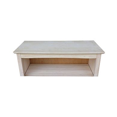 International Concepts 3-Shelf Entryway Storage Cabinet