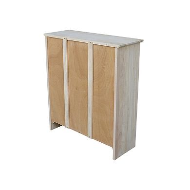 International Concepts 3-Shelf Entryway Storage Cabinet