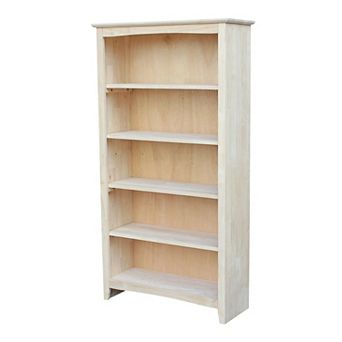 International Concepts 60 in Shaker Bookcase