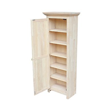 International Concepts Unfinished 6-Shelf Storage Cabinet