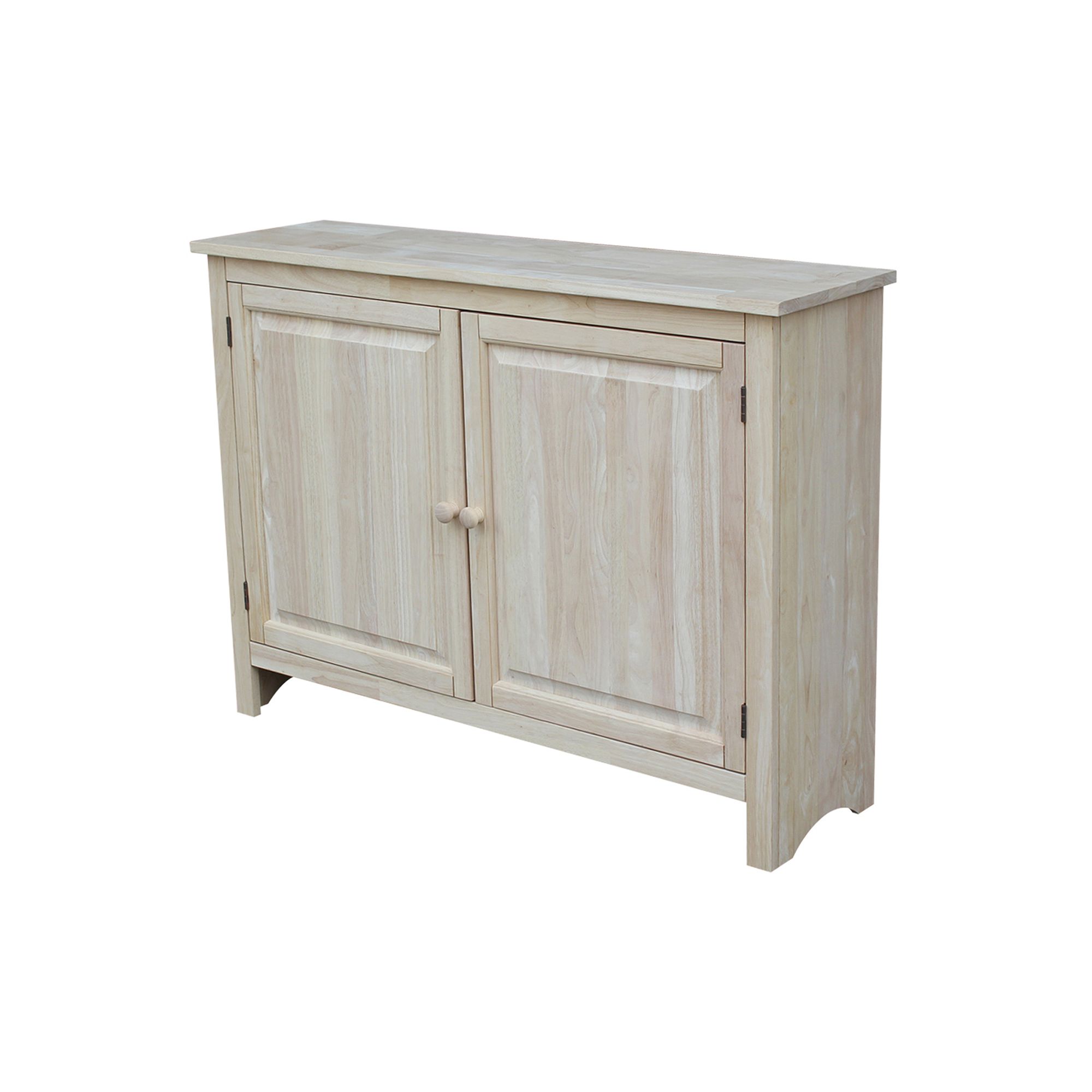 International Concepts 3-Shelf Entryway Storage Cabinet, Brown