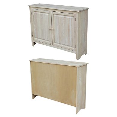 International Concepts 3-Shelf Entryway Storage Cabinet