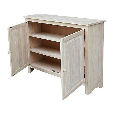 International Concepts 3-Shelf Entryway Storage Cabinet