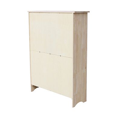 International Concepts 4-Shelf Storage Cabinet