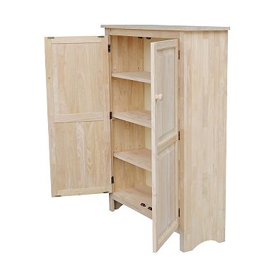 International Concepts 4-Shelf Storage Cabinet