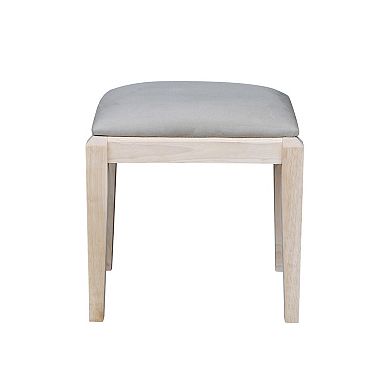 International Concepts 2-piece Vanity Table & Bench Set