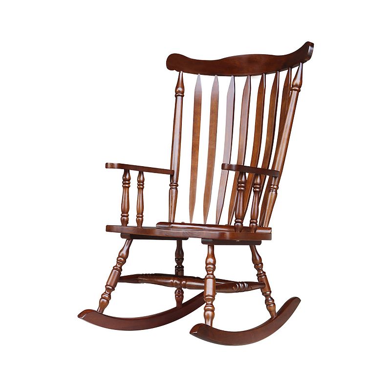 98954543 International Concepts Rocking Chair, Brown sku 98954543