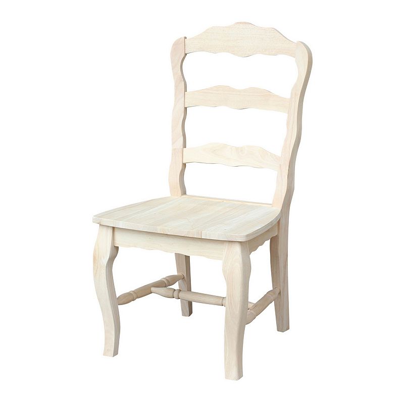 International Concepts 2-piece Versailles Side Chair Set, Clrs