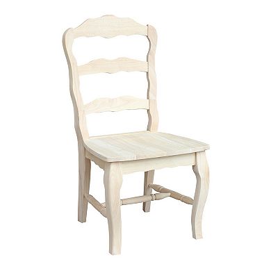 International Concepts 2-piece Versailles Side Chair Set