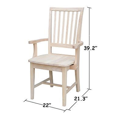 International Concepts Mission Side Chair