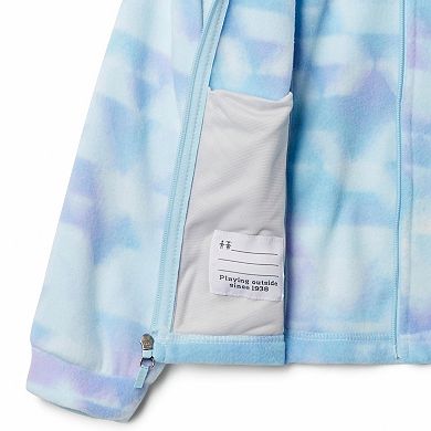 Girls 4-18 Columbia Benton Springs™ II Printed Fleece Lightweight Jacket