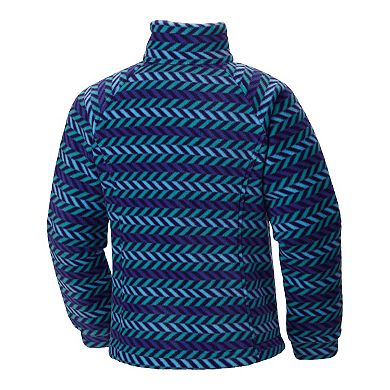 Girls 4-18 Columbia Benton Springs™ II Printed Fleece Lightweight Jacket