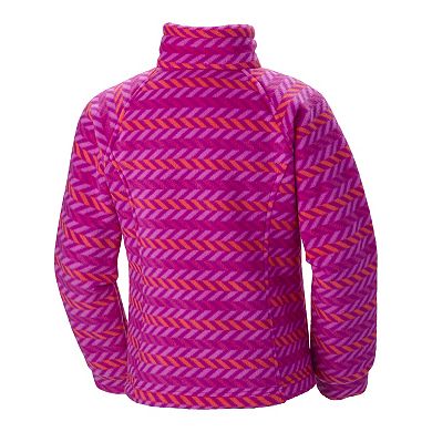 Girls 4-18 Columbia Benton Springs™ II Printed Fleece Lightweight Jacket