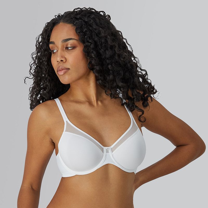 Bali® One Smooth U® Ultra Light Convertible Full-Coverage Bra 3439, Women's, Size: 36 D, White