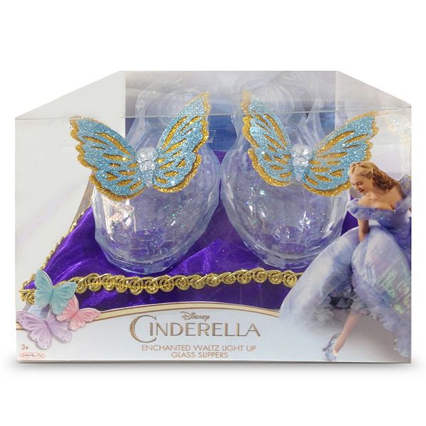 Little girl sale cinderella glass slippers