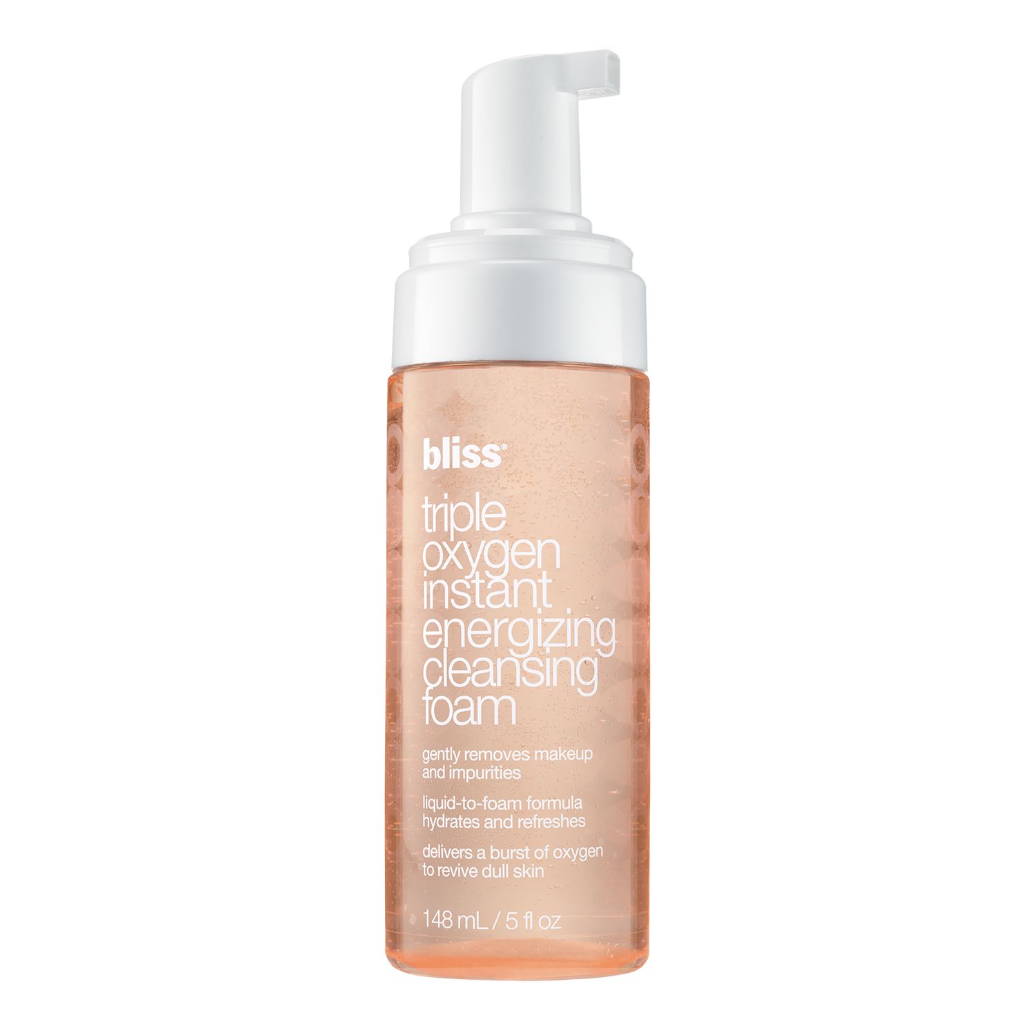bliss triple oxygen face wash