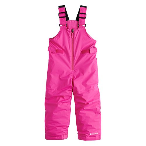 pink bib snow pants