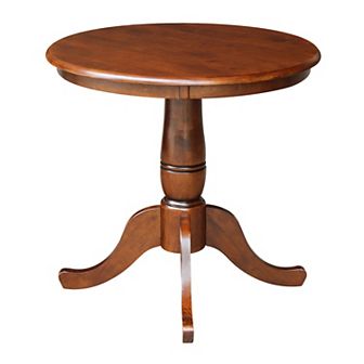 International Concepts 30'' Round Pedestal Table