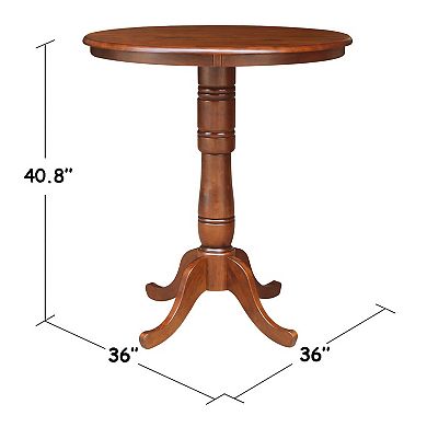 International Concepts 42'' Large Round Pedestal Table