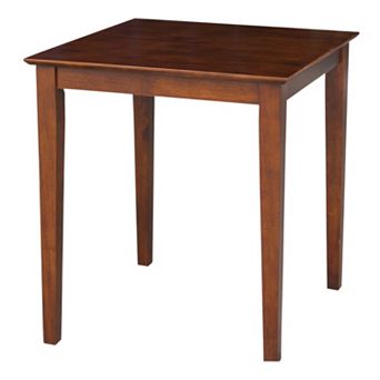 International Concepts Shaker Leg Counter Height Table