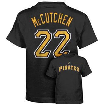 Majestic Pittsburgh Pirates Andrew McCutchen Tee - Boys 4-7