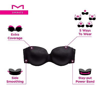 Maidenform Full Coverage Strapless Underwire Bra DM9472