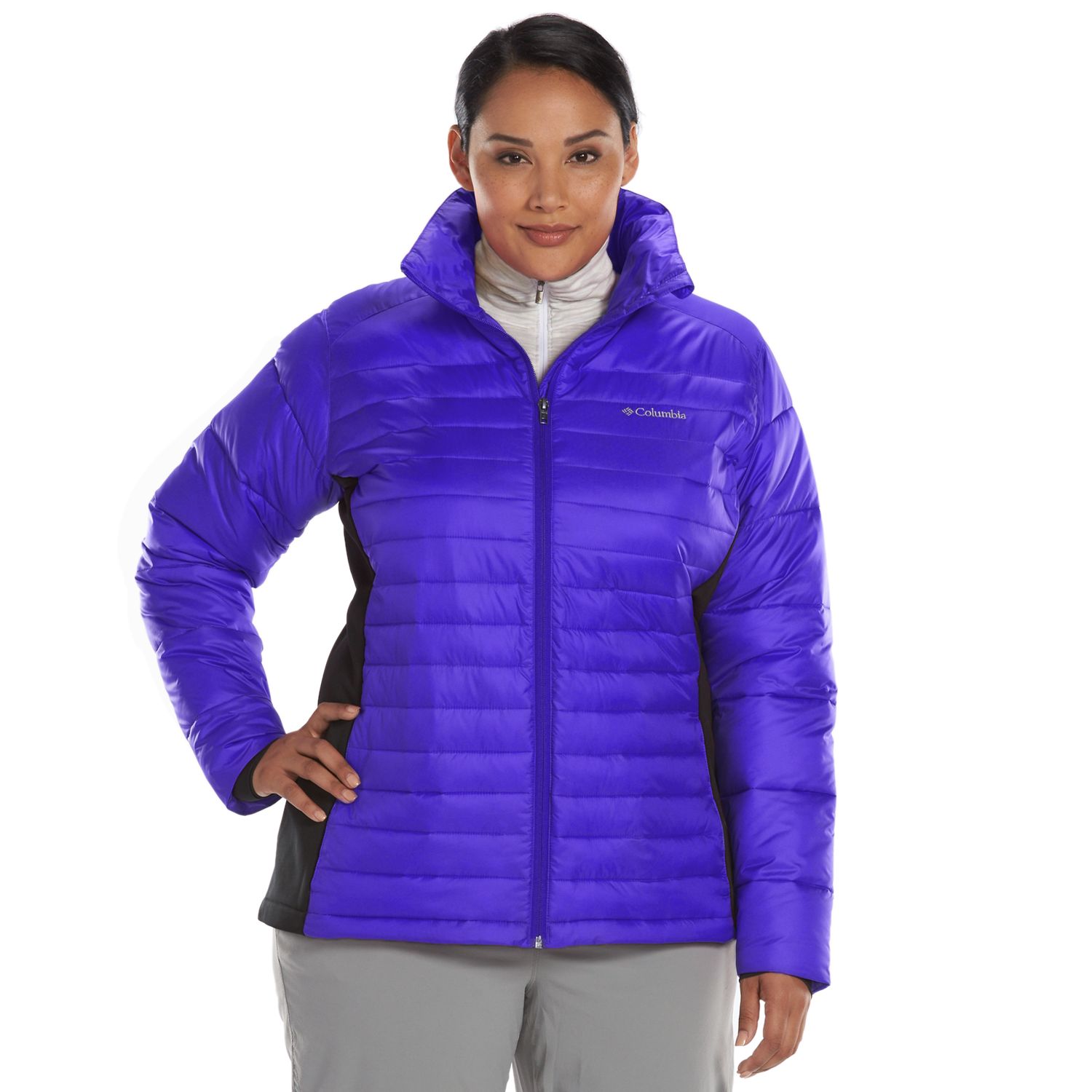 columbia powder pillow hybrid jacket plus size