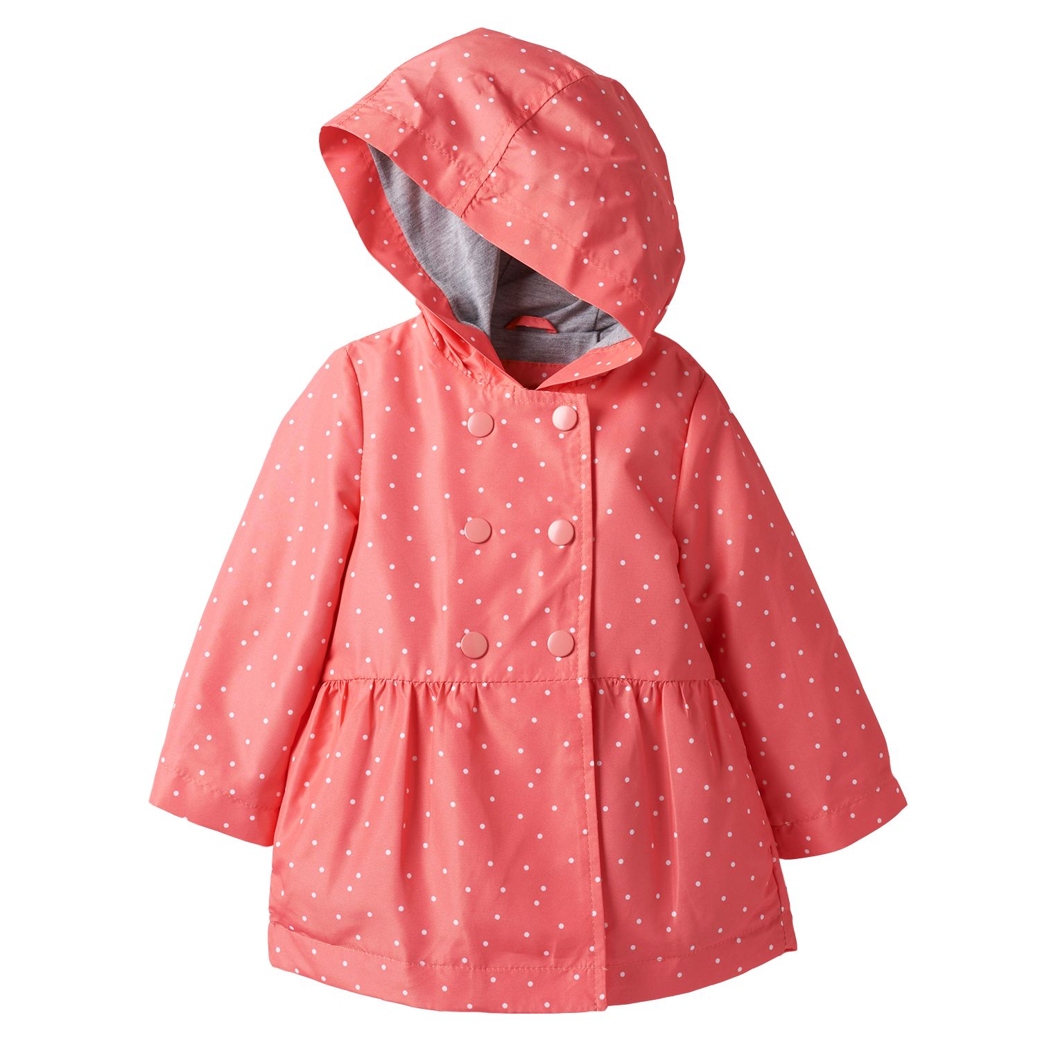 kohls girls rain jacket