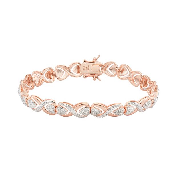 Kohls rose outlet gold bracelet