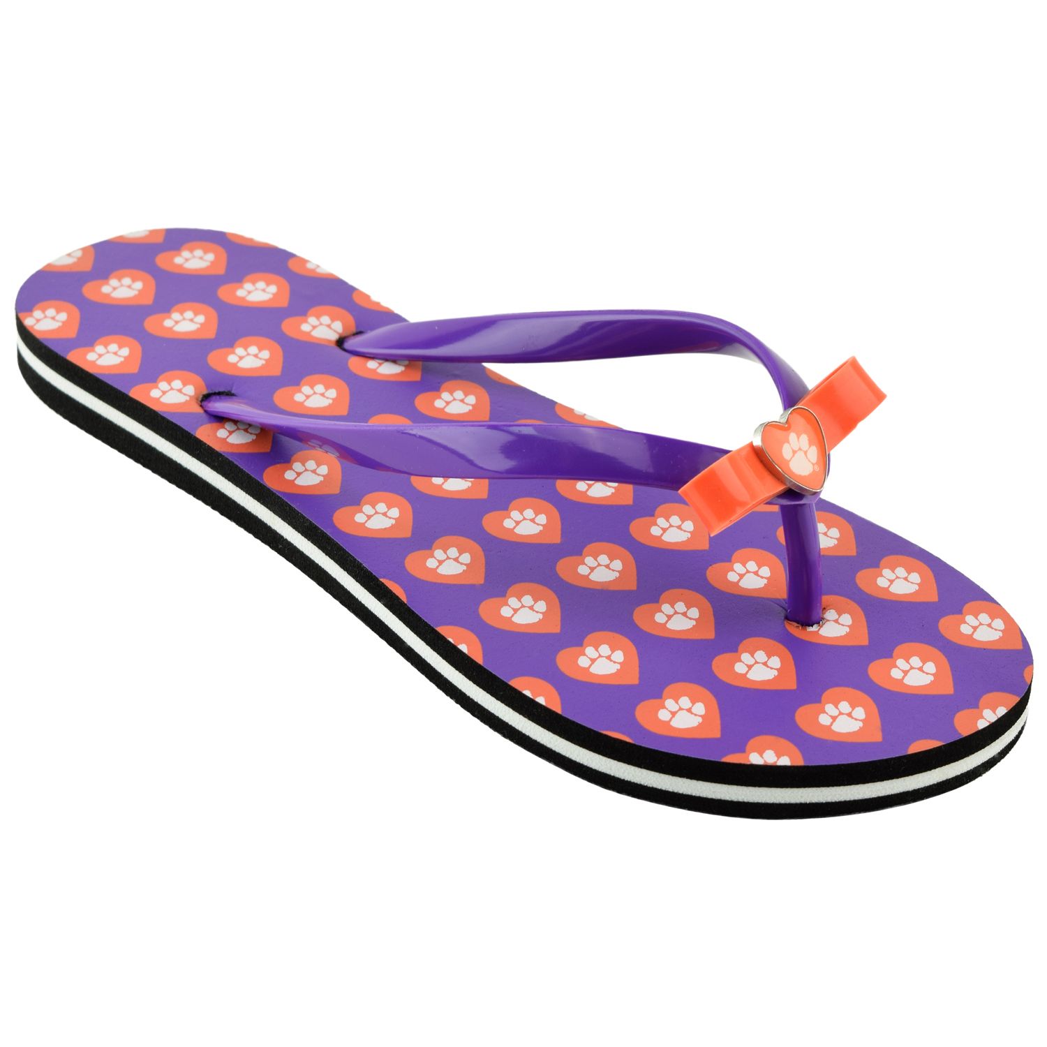 clemson flip flops