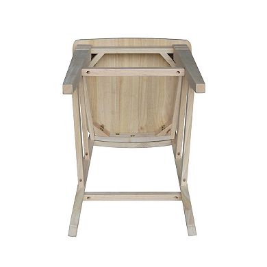 International Concepts Double X-Back Bench