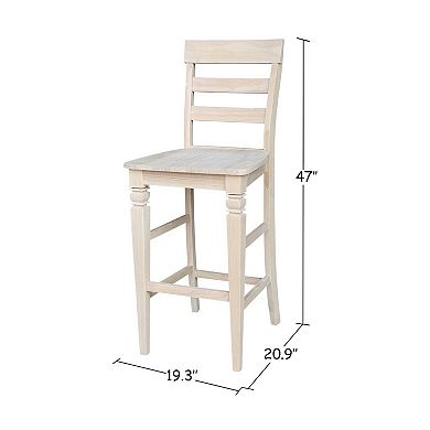 International Concepts Double X-Back Bench