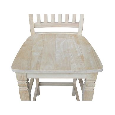 International Concepts Farmhouse Bench