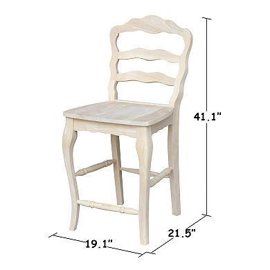 International Concepts Versailles Counter Stool