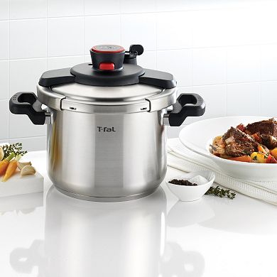T-Fal 6.3-qt. Clipso Stainless Steel Pressure Cooker 