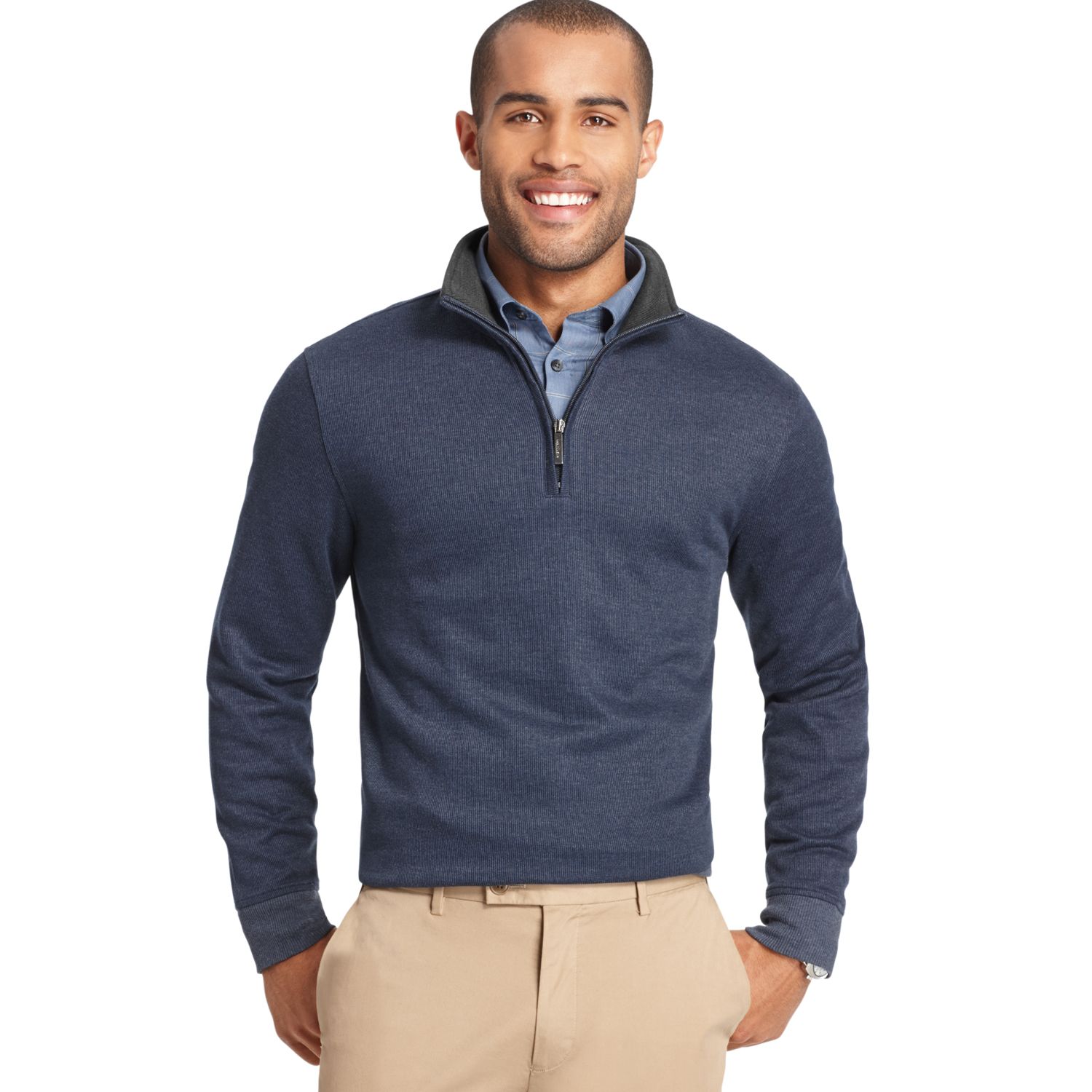 Men's Van Heusen 1/4-Zip Fleece Pullover