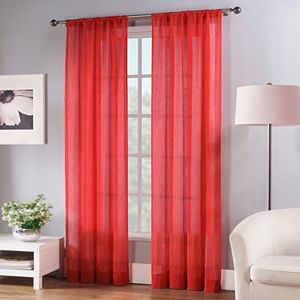 Fiesta Solid Sheer Curtain