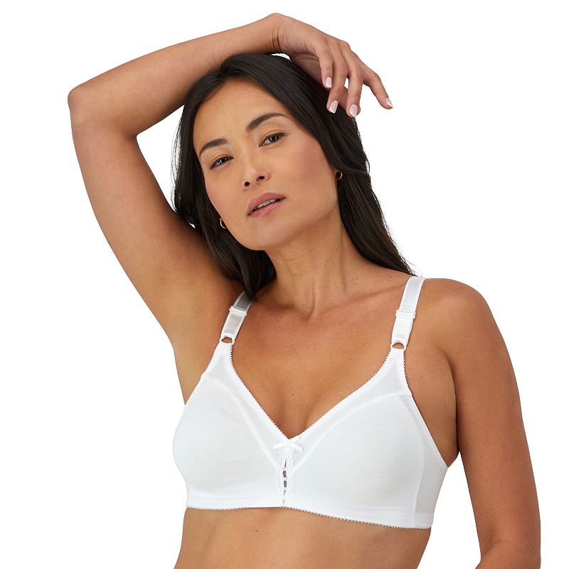 Bali® Double Support® Full-Figure Wireless Bra 3036, Women's, Size: 38 C, White