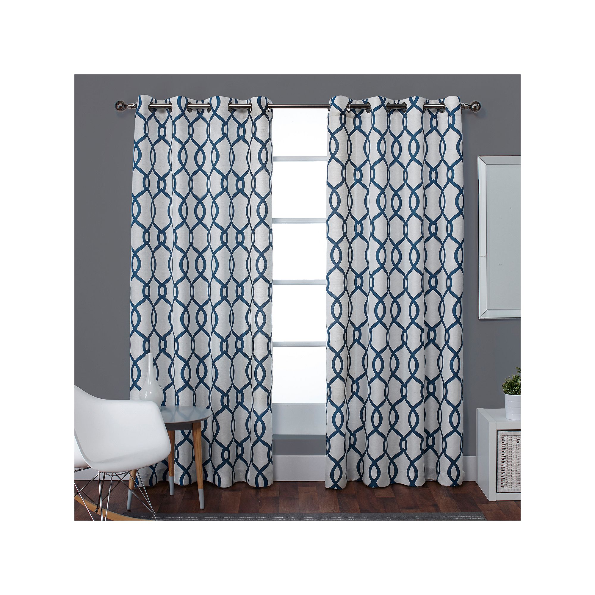 Exclusive Home Exclusive Home Kochi Light Filtering Linen Blend Grommet To