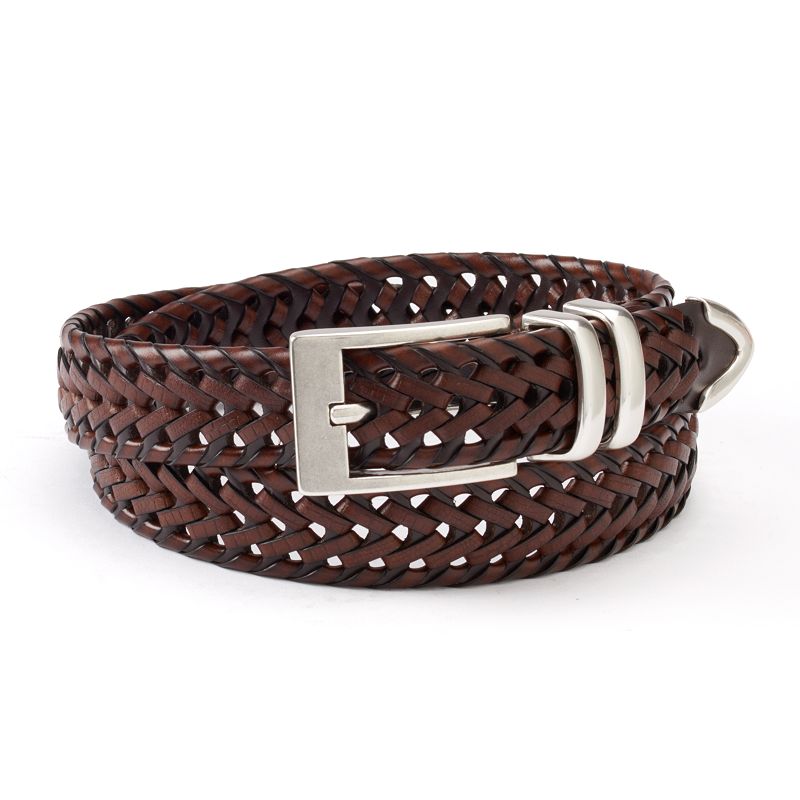 Dockers® Braided Brown Belt - Men