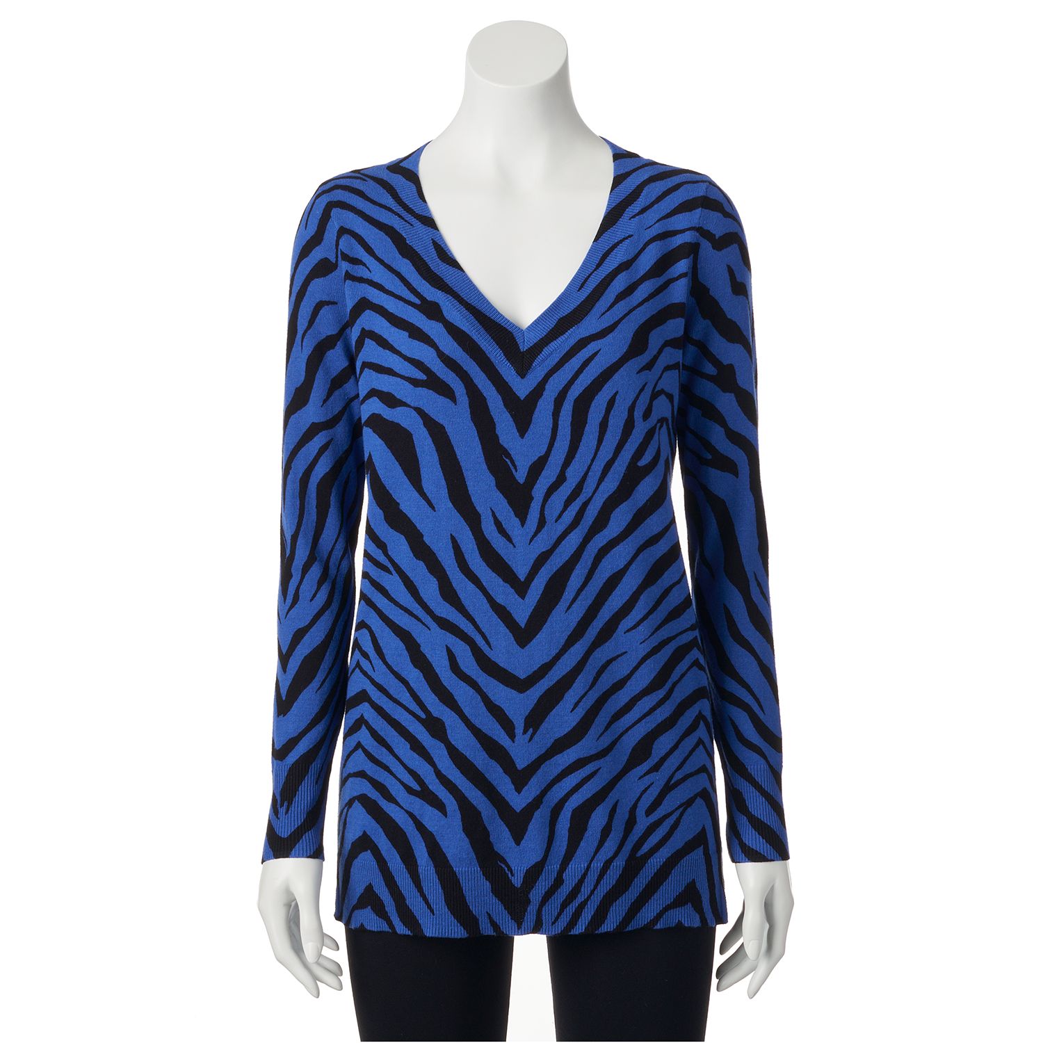 kohls womens v neck sweaters