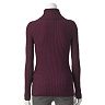 Women's Sonoma Goods For Life® Ribbed Turtleneck Sweater