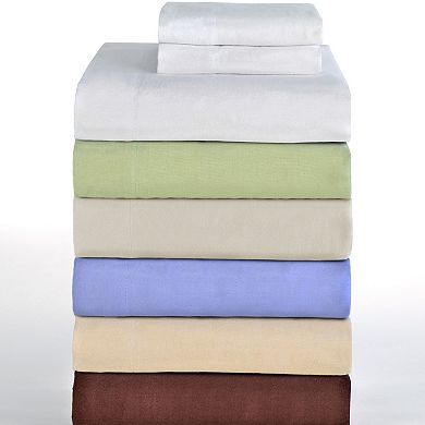 Celeste Home Solid Flannel Sheet Set